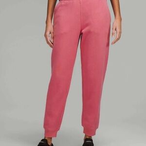 Lululemon Scuba Jogger High Rise Size 8 Pink Blossom Pbol